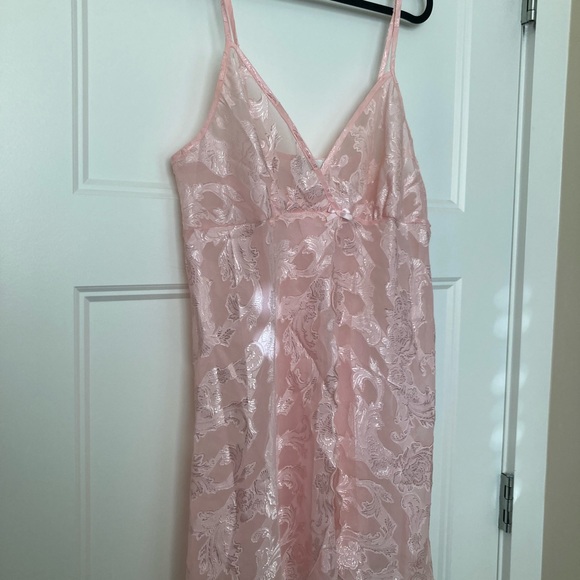 Gloria Vanderbilt Vintage Pink Lace Tank - Picture 2 of 10